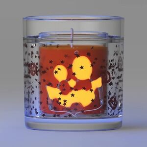 Gel LED Cauldron Candle - Hyde and EEK! Boutique™ jack o lantern